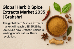 Global Herb & Spice Extracts Market to Surpass USD 25.2 Billion by 2035